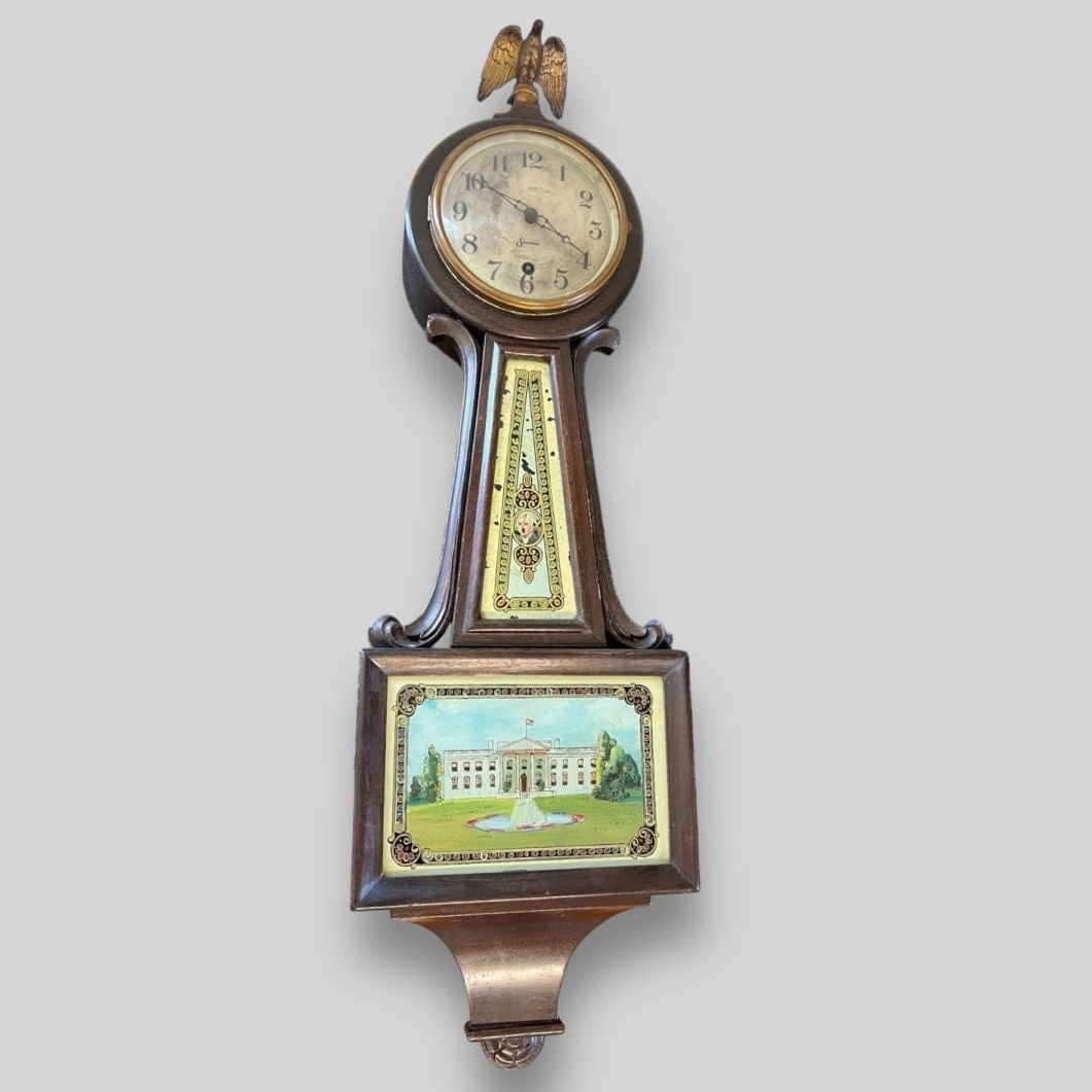 Antique American Sessions Banjo Clock (1 of 8)