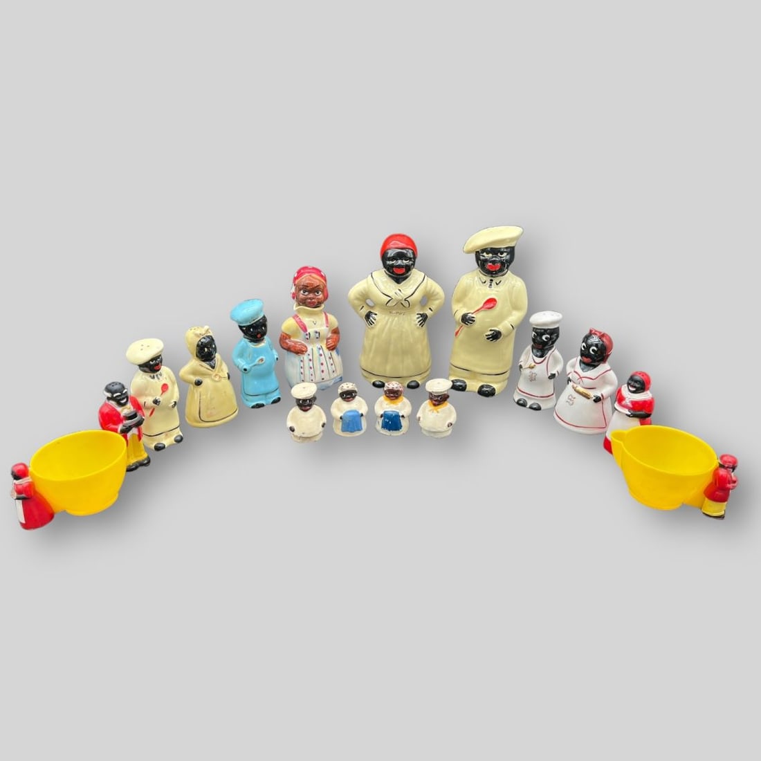 Lot of Black Americana Figures (1 of 16)