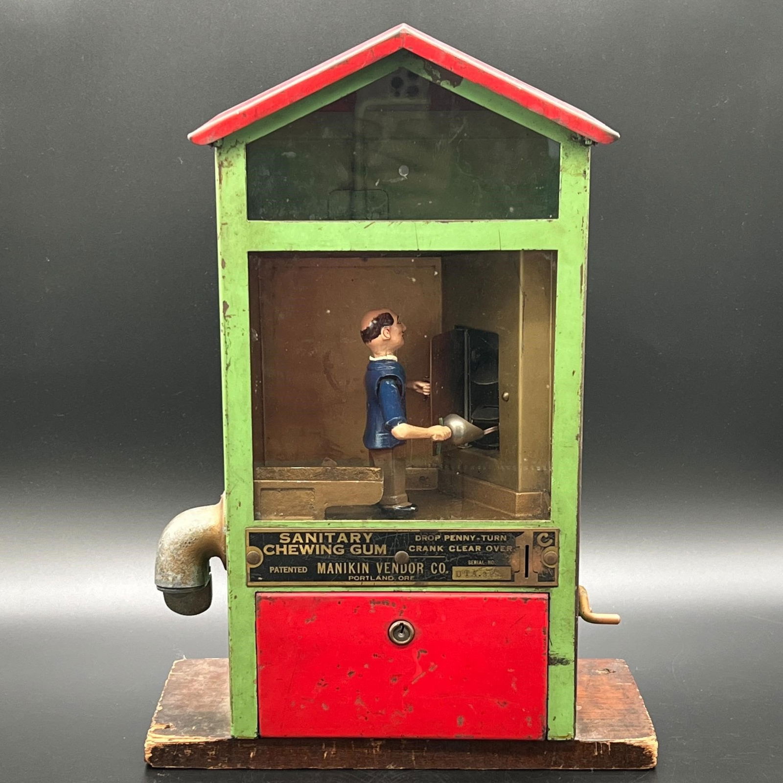 Manikin Baker Boy Gum Ball Vending Machine (1 of 11)