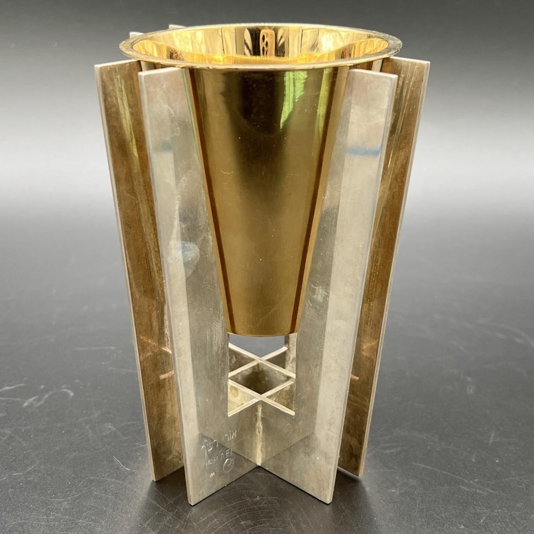 Ori Resheff Sterling Silver Elijah Kiddush Cup (1 of 10)