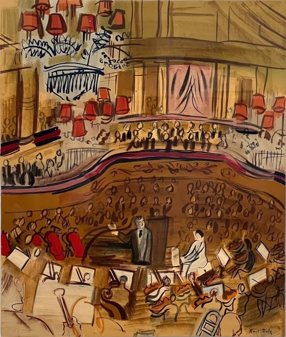 Raoul Dufy (French, 1877 - 1953) Orchestra Print (1 of 5)