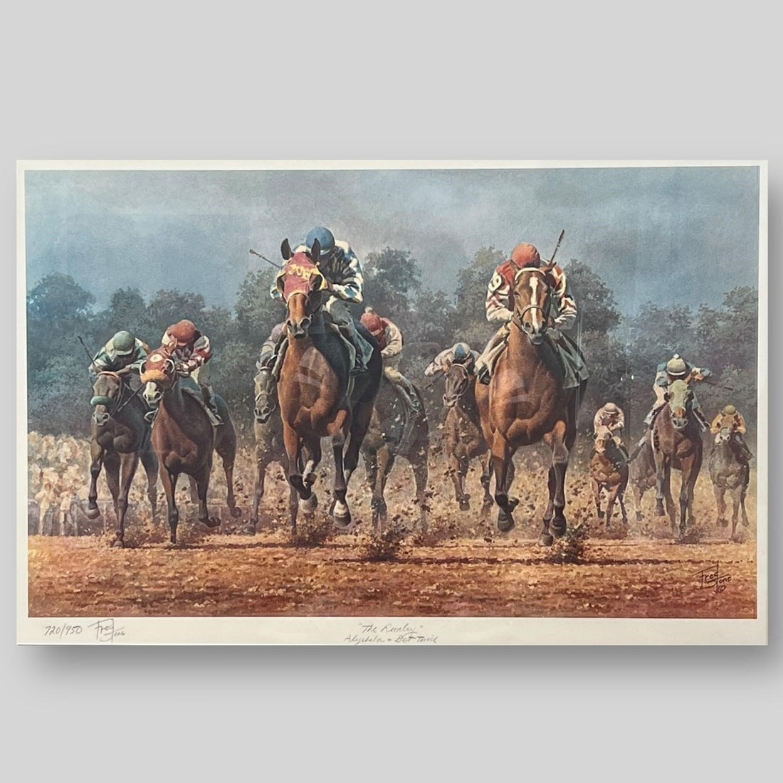 Fred Stone (USA, 1930-2018 ) Equestrian Print (1 of 7)