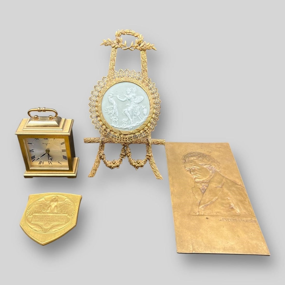 Lot of 4 Miscellaneous Bronze Items (1 of 13)