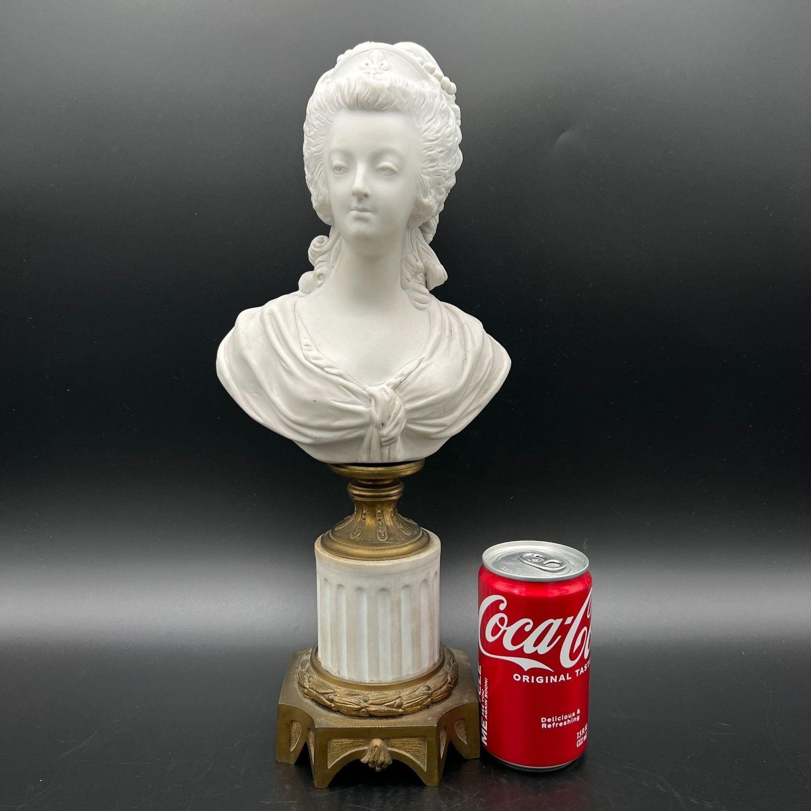 Marie Antoinette Sevres Porcelain Bust Statue (1 of 11)