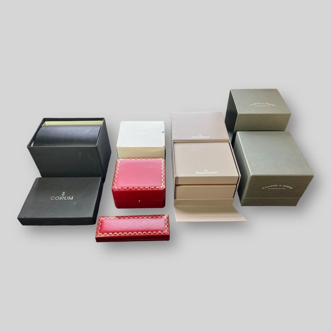 Lot of 5 Miscellaneous Empty Watch Boxes (1 of 10)