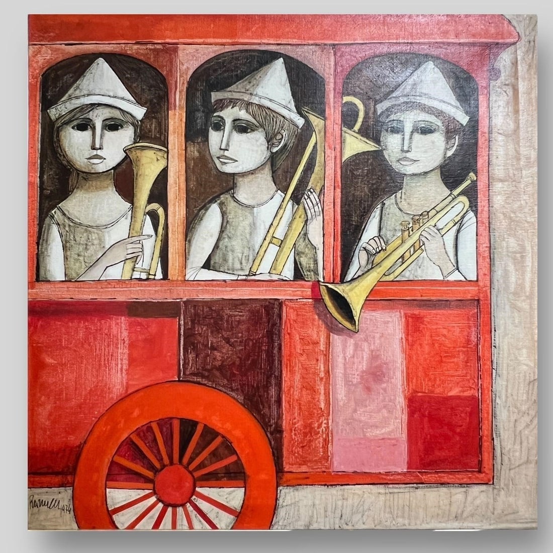 Lucio Ranucci (Italian, 1925-2017) Oil Painting (1 of 4)