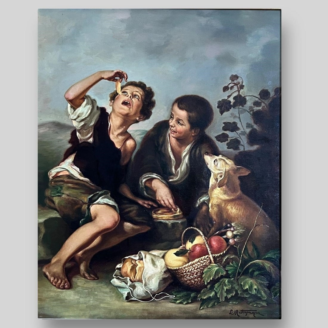 After Bartolome Esteban Murillo Oil Painting (1 of 5)