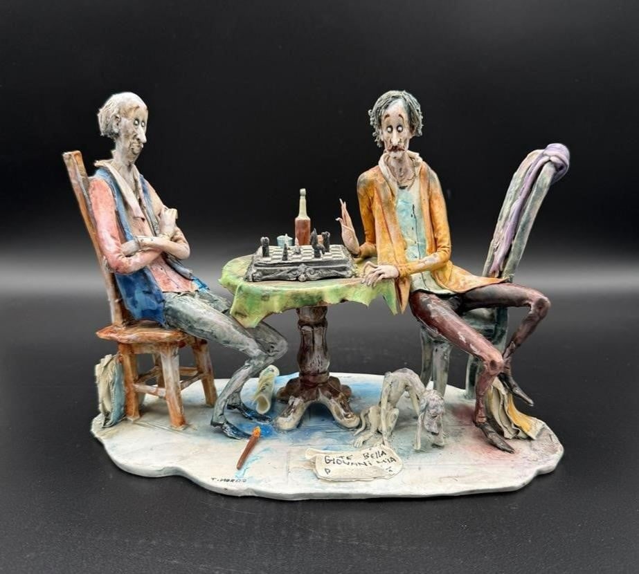 Toni Moretto Sculpture/ Lo Scricciolo Pottery Dentist