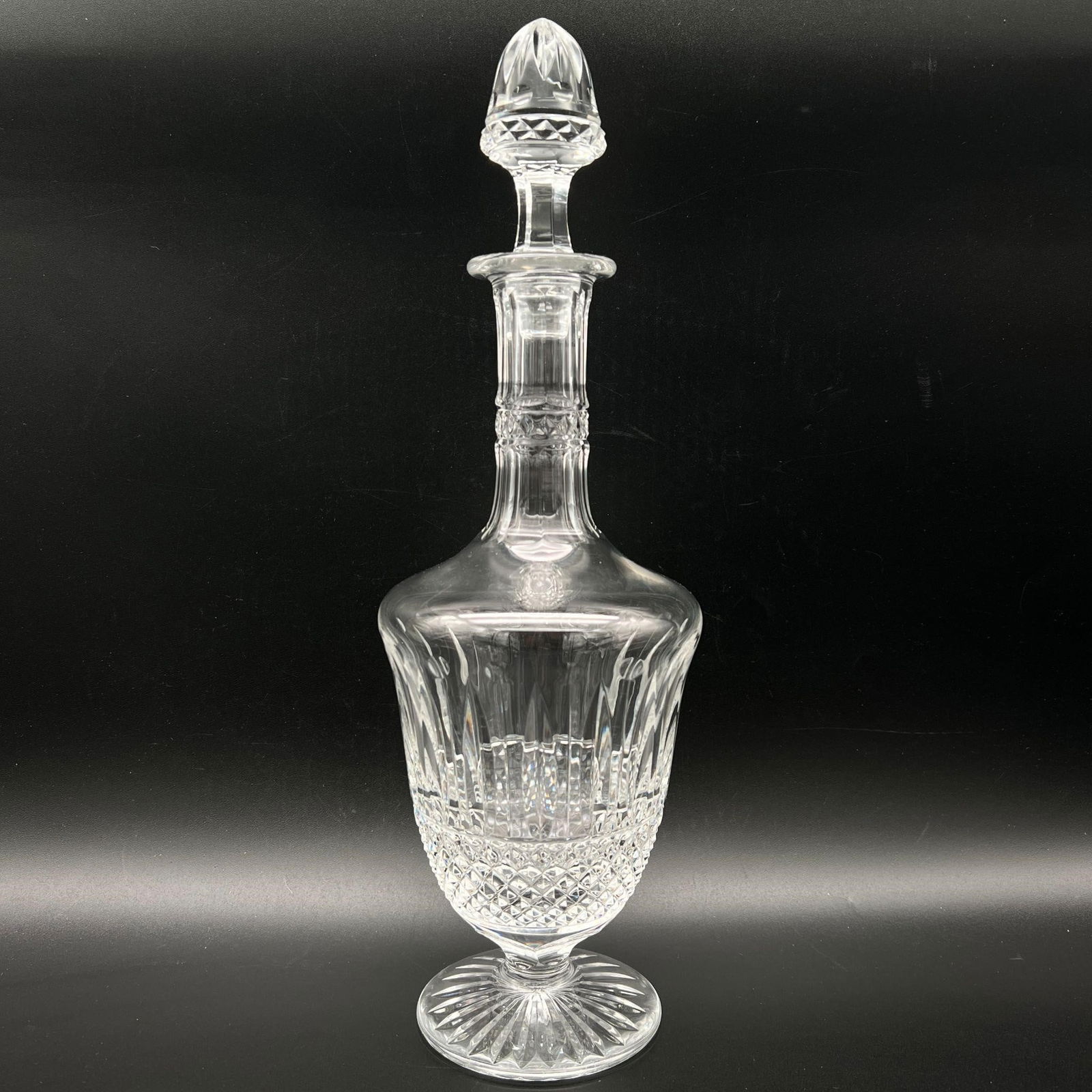 St. Louis France 'Tommy' Glass Crystal Decanter (1 of 7)