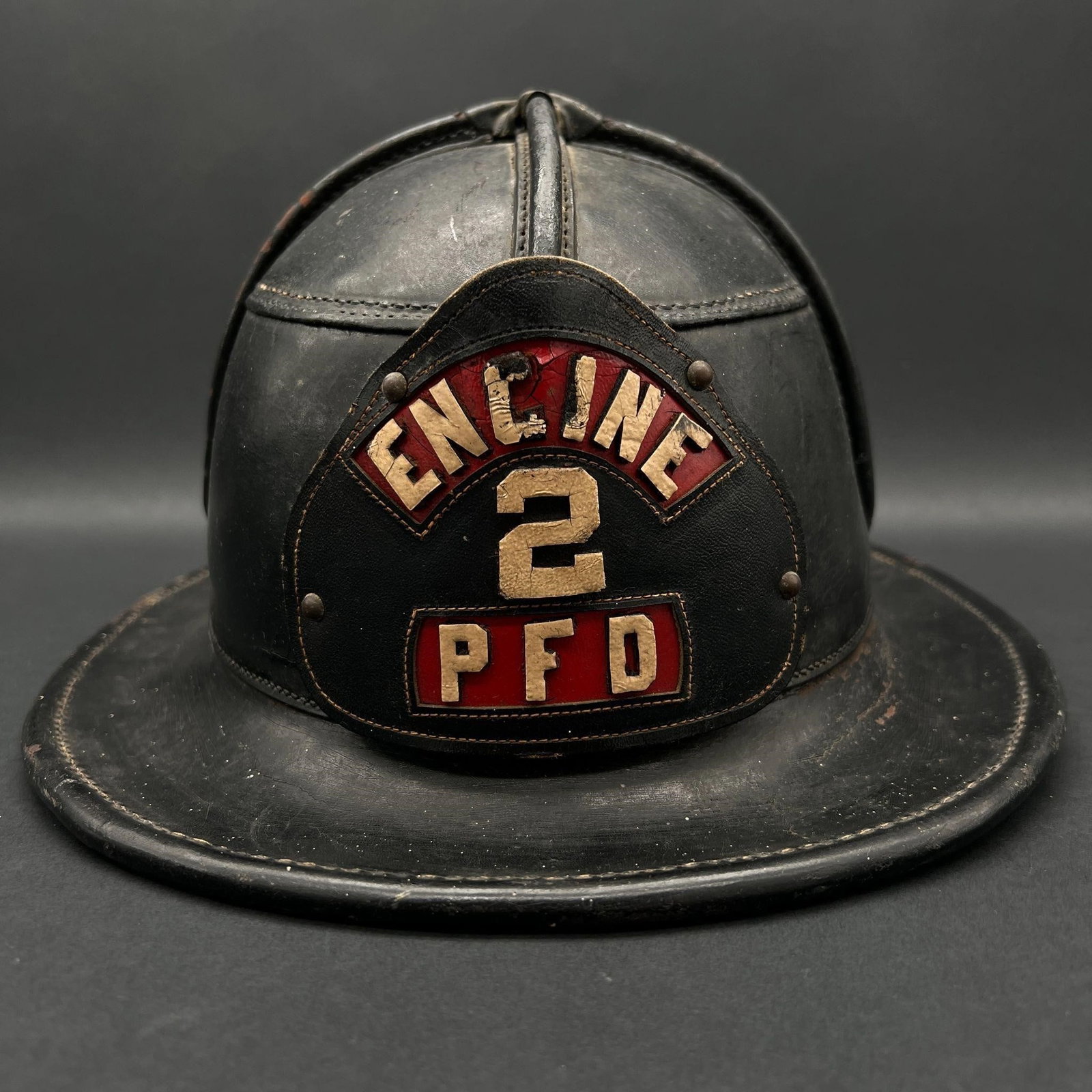 Paterson New Jersey Fire Department Helmet #2 PFD (1 of 10)