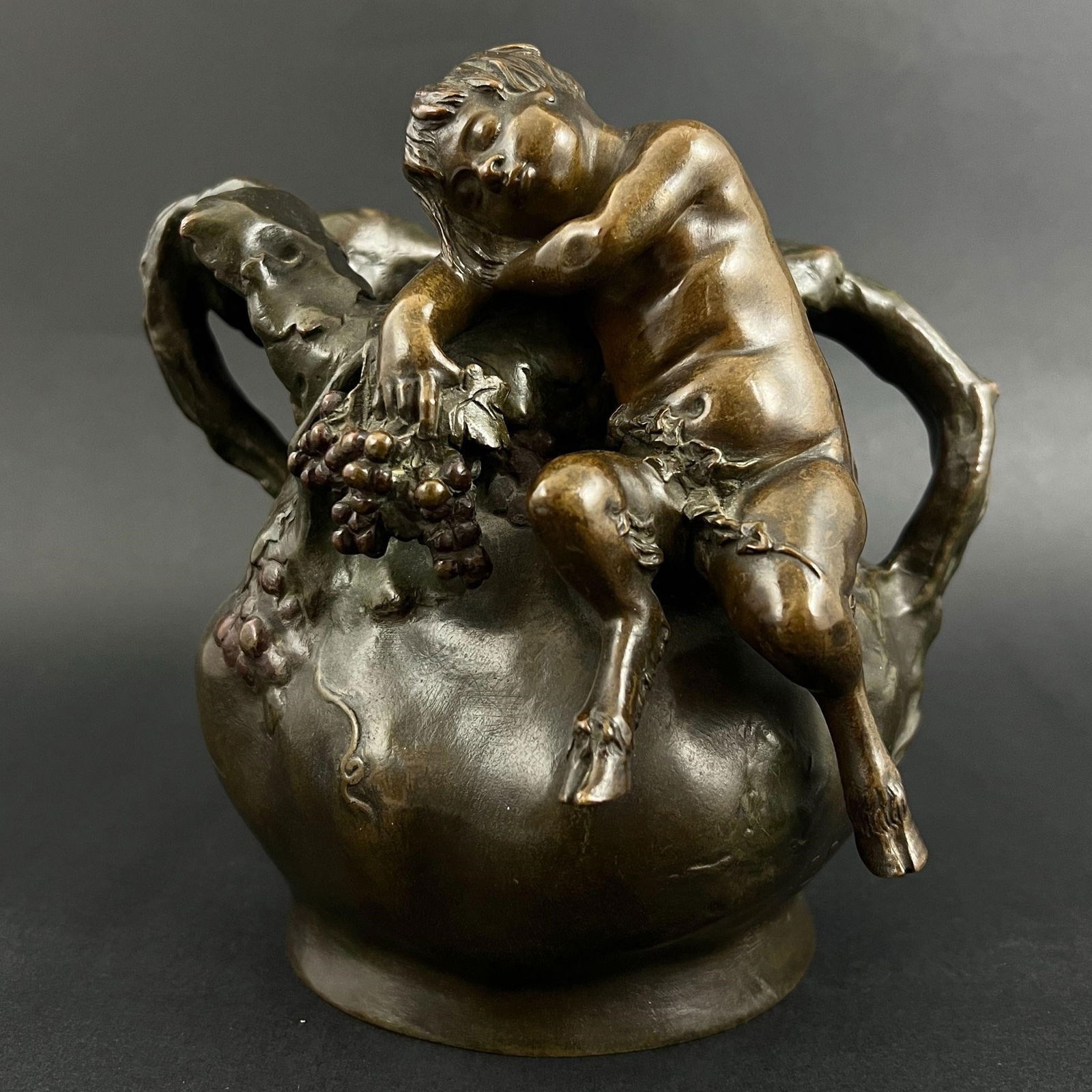 Ernest Sanglan (French, 19th Century) Bronze Vase (1 of 12)