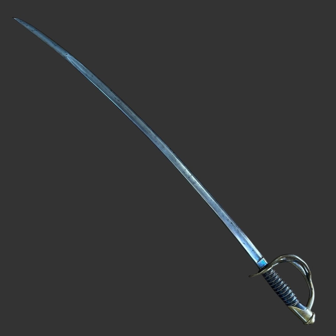 U.S Civil War 1862 Mansfield and Lamb Sword: U.S Civil War 1862 Mansfield and Lamb Sword. Civil War era. This sword does not have the original scabbard. Approx. Length (in): 41.25.