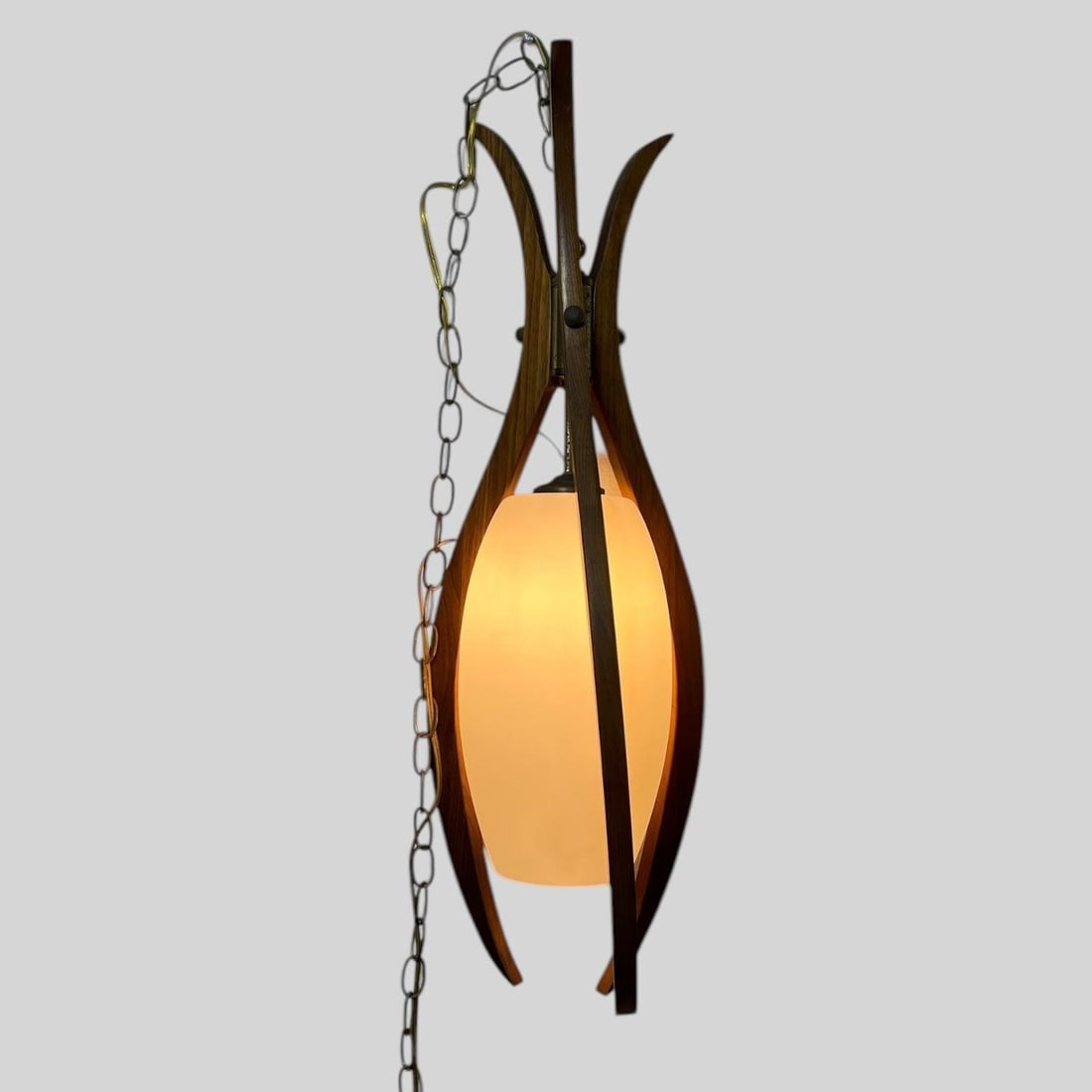 MCM Mid-Century Modern Hanging Lamp (1 of 10)