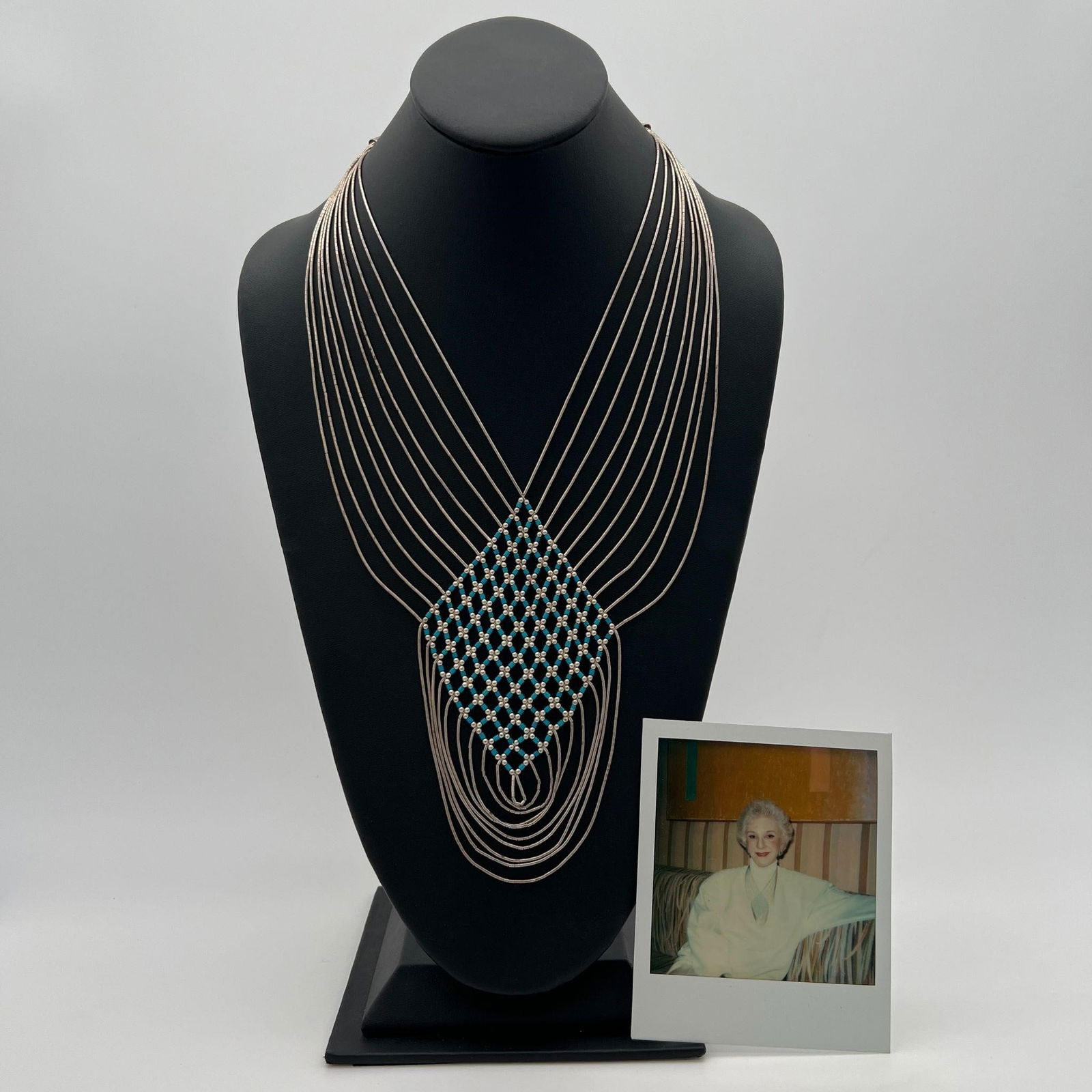 Sterling Silver Necklace worn by Mary Martin (1 of 10)