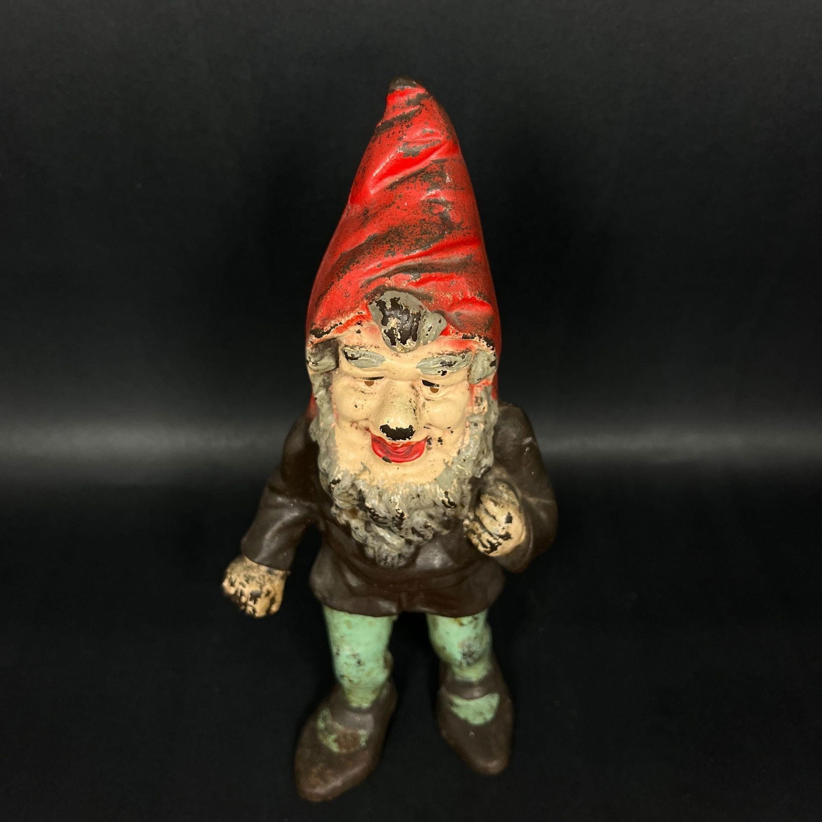Dick Brothers Cast Iron Garden Gnome Doorstop (1 of 9)