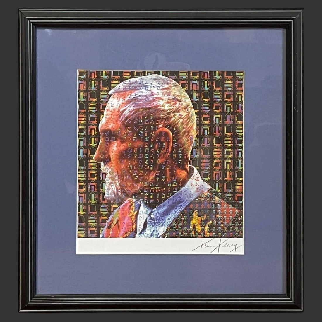 Timothy Leary Blotter Art Poster Artist Signed (1 of 5)