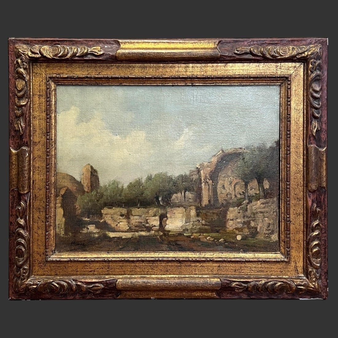 Robert Maione (USA,1932-1987) Oil Painting (1 of 8)