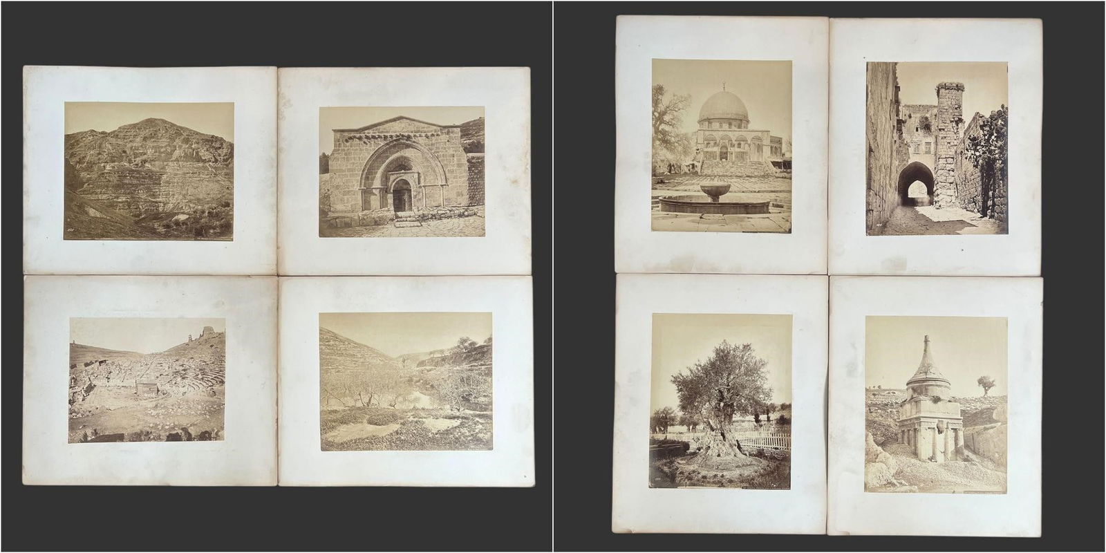 Lot of 8 Photographs Jerusalem Israel Holy Sites (1 of 20)