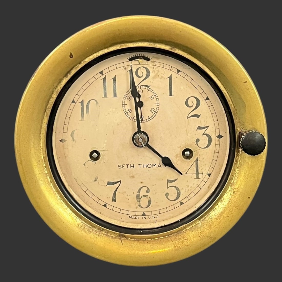 Seth Thomas USA Ship's Clock (1 of 11)