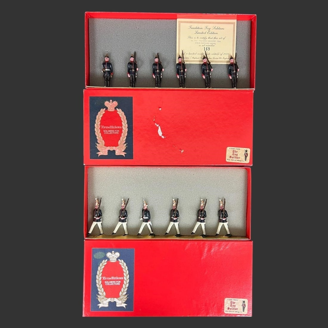 Lot of 2 Boxes Traditions Metal Soldiers (1 of 8)