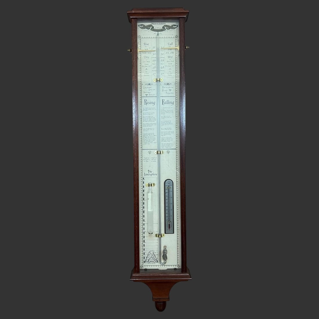 Admiral Fitzroy Mason & Sullivan Large Barometer (1 of 7)