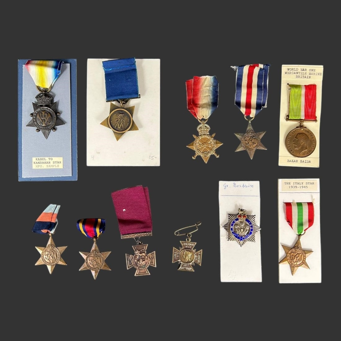 Lot of 11 Assorted Mixed War Medals (1 of 6)