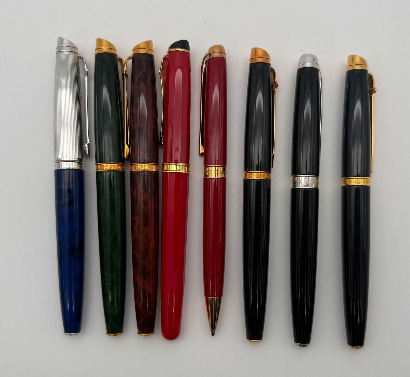 Lot of 8 Caran D'Ache Swiss Fountain Pens (1 of 6)