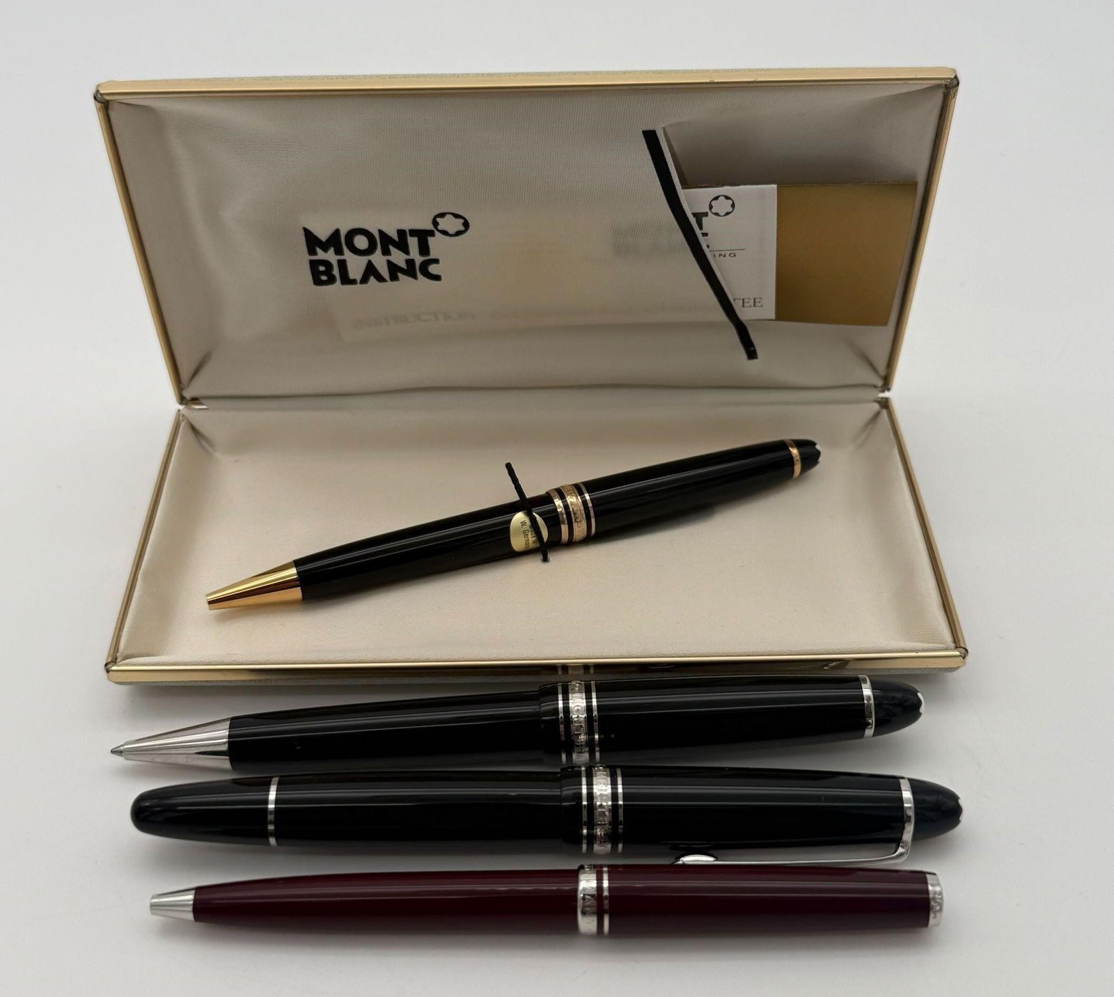 Lot of 4 Montblanc Ballpoint Pens (1 of 5)