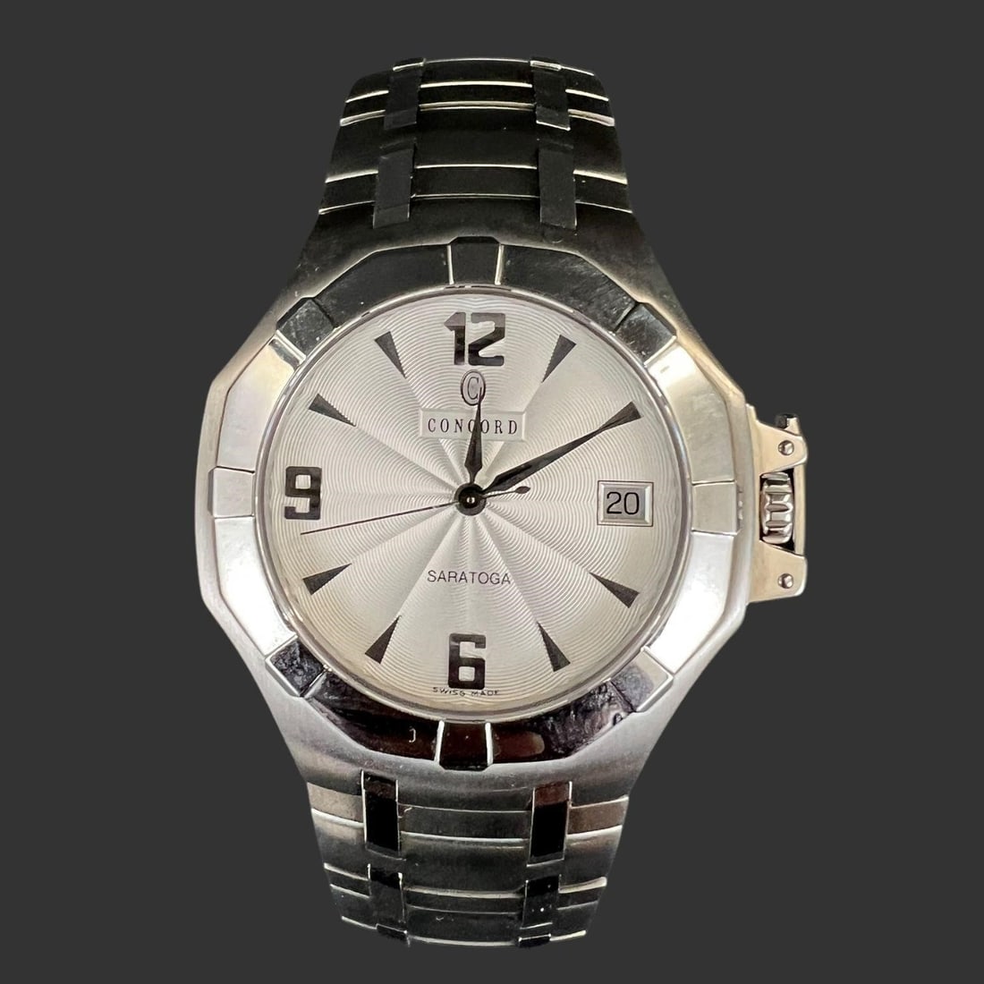 Concord Saratoga 14.c2.1894 Swiss Men's Wristwatch (1 of 9)