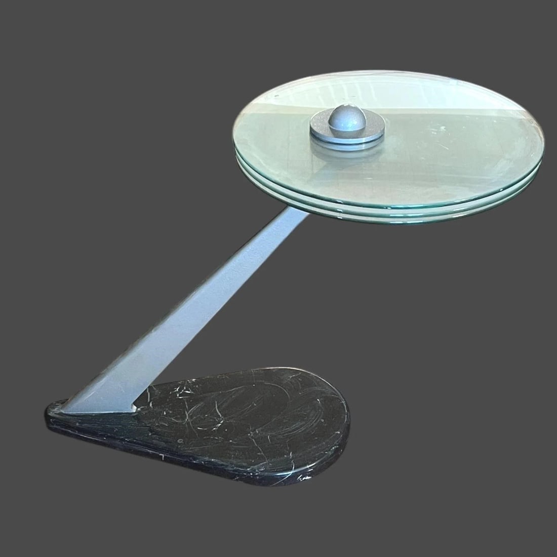 Kaiser Newman Cantilever End Table Triple Top (1 of 6)