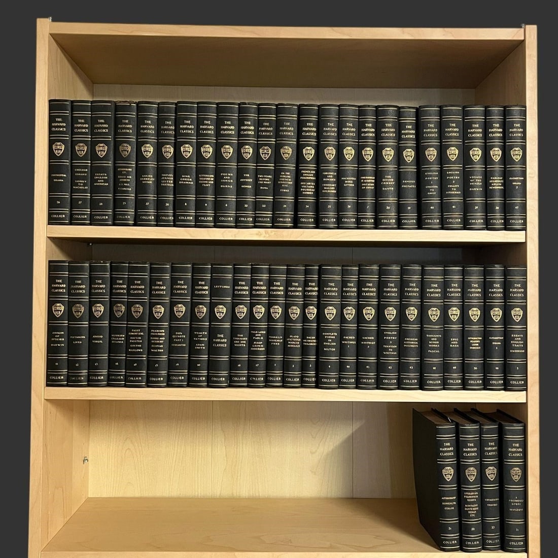 Lot of 51 The Harvard Classics Hardcover Books (1 of 12)