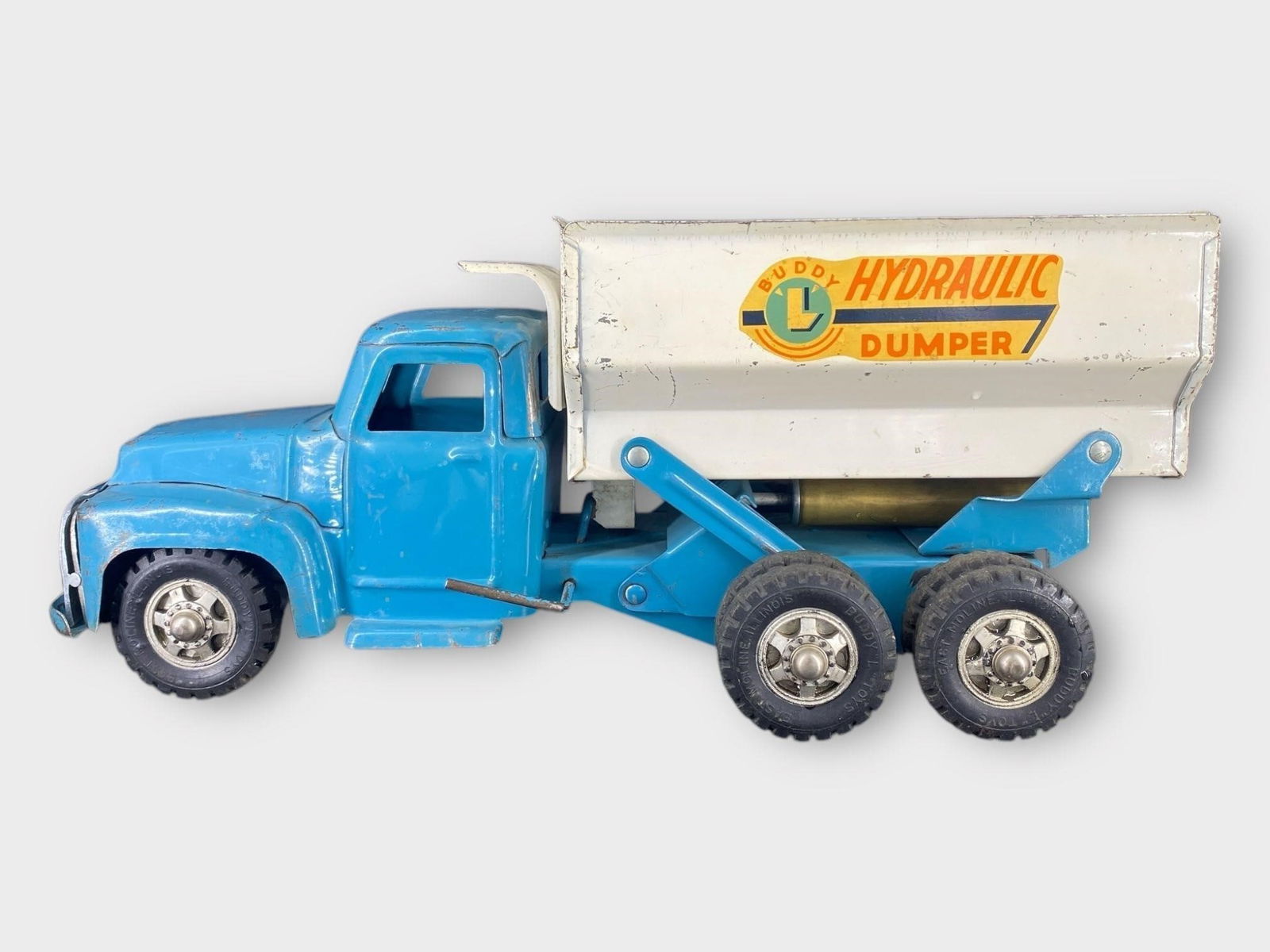 Buddy L Vintage Large Hydraulic Dump Dumper Truck (1 of 6)