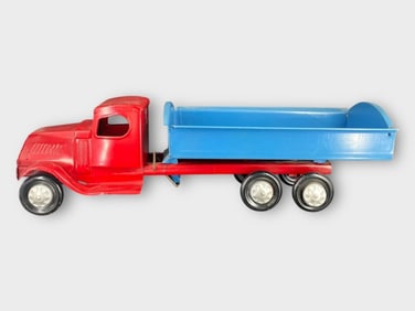 Large Pressed Steel Turner Toy Dump Truck 26 in.