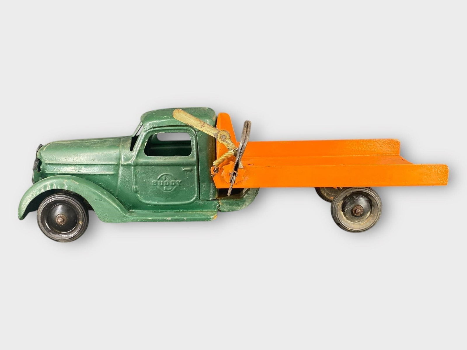 Buddy L Vintage Pressed Steel Toy Dump Truck (1 of 6)