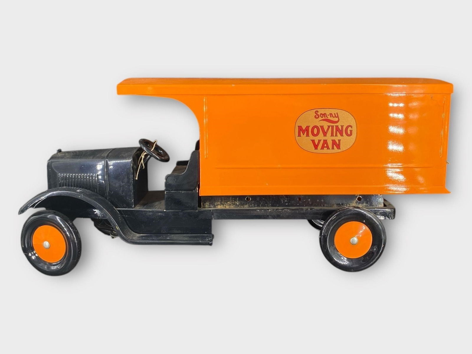 1920s Son-ny Sonny Pressed Steel Toy Moving Van (1 of 6)