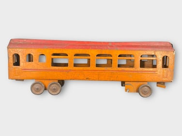 Pressed Steel Dayton Passenger Coach Toy Car 24 in