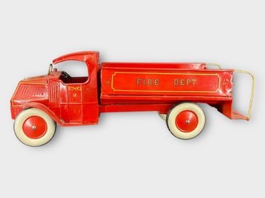 Mack Bulldog Pressed Steel Fire Dept. Fire Truck