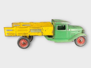 Buddy L Pressed Steel City Dray Toy Truck