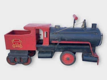 Keystone RR 6400 Ride-On Toy Train Pressed Steel