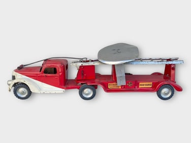 Buddy L Extension Ladder Pressed Steel Truck