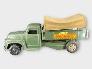 Buddy L Army Transporter Pressed Steel Truck