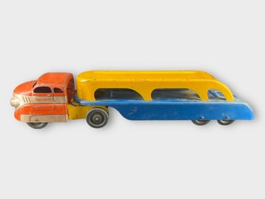 Wyandotte Pressed Steel Hauler Truck Trailer