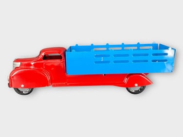 Marx Pressed Steel Farm Market Delivery Truck