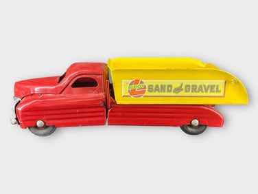 Buddy L Sand and Gravel Pressed Steel Dump Truck
