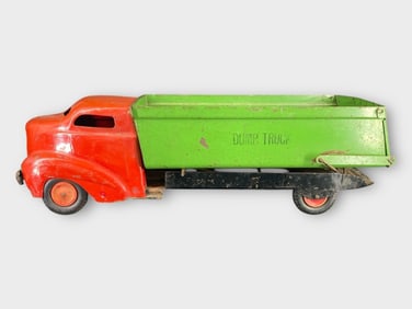 Wyandotte Pressed Steel Construction Dump Truck
