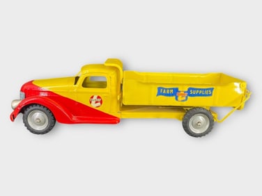 Buddy L Farm Market Delivery Supply Truck