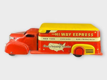Marx Hi Way Express Cross Country Service Truck