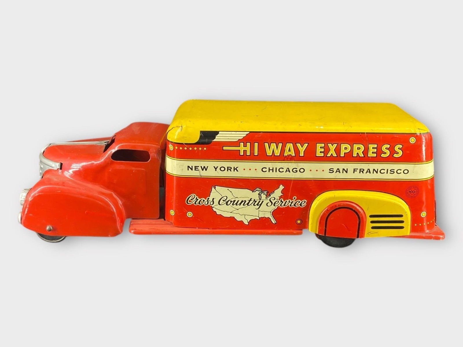 Marx Hi Way Express Cross Country Service Truck (1 of 6)