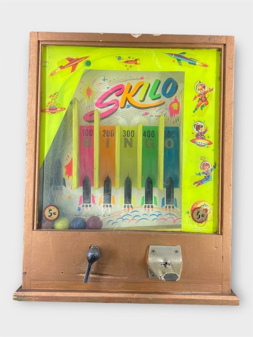 Skilo Coin Op 5 Cent Arcade Game Trade Stimulator (1 of 6)