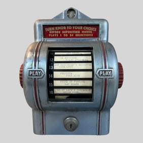 Packard MFG Pla-Mor Wallbox Butler Jukeboxes